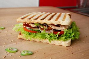 Chicken Teriyaki Toast Sandwich