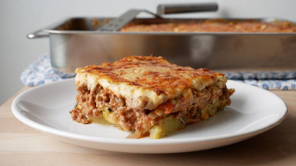 Zucchini Moussaka Kochen