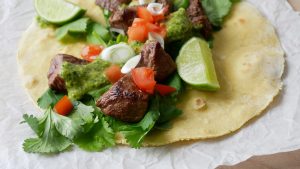 Chimichurri Steak Tacos