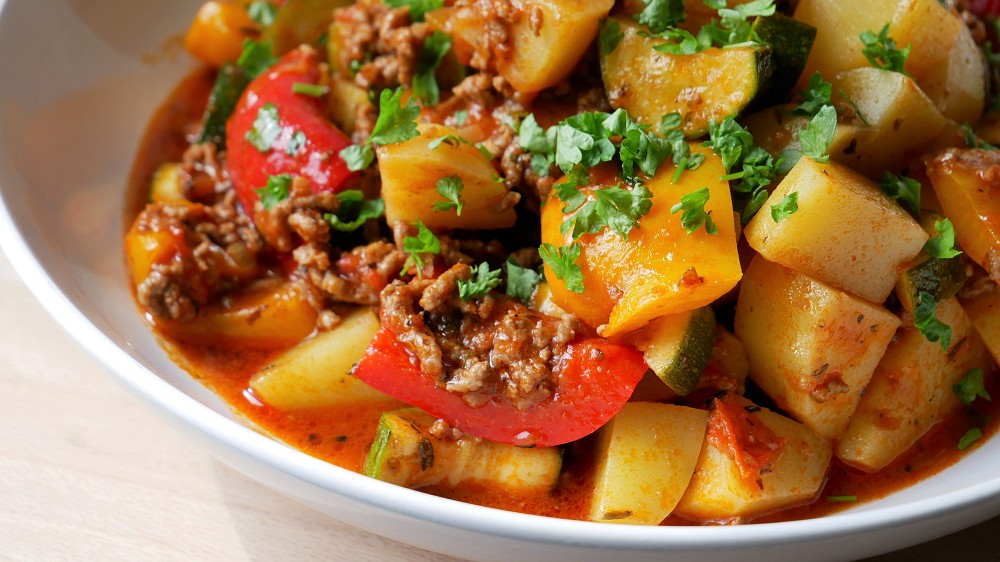 Farmer's Pot with Ground Meat