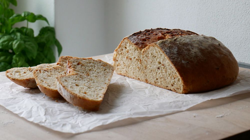 Baking Onion Bread