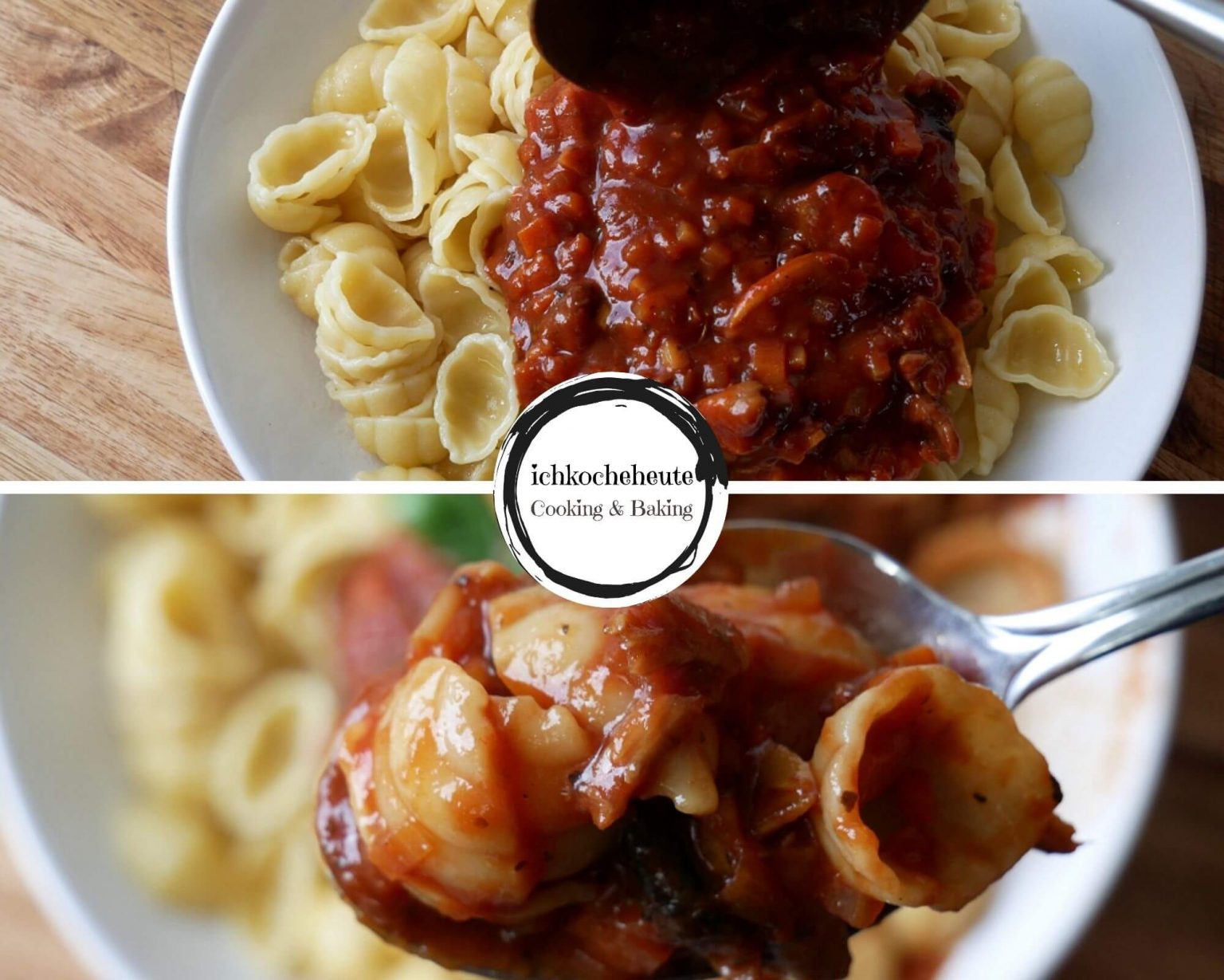 Pasta mit Vegetarischer Pilz Bolognese - ichkocheheute.de