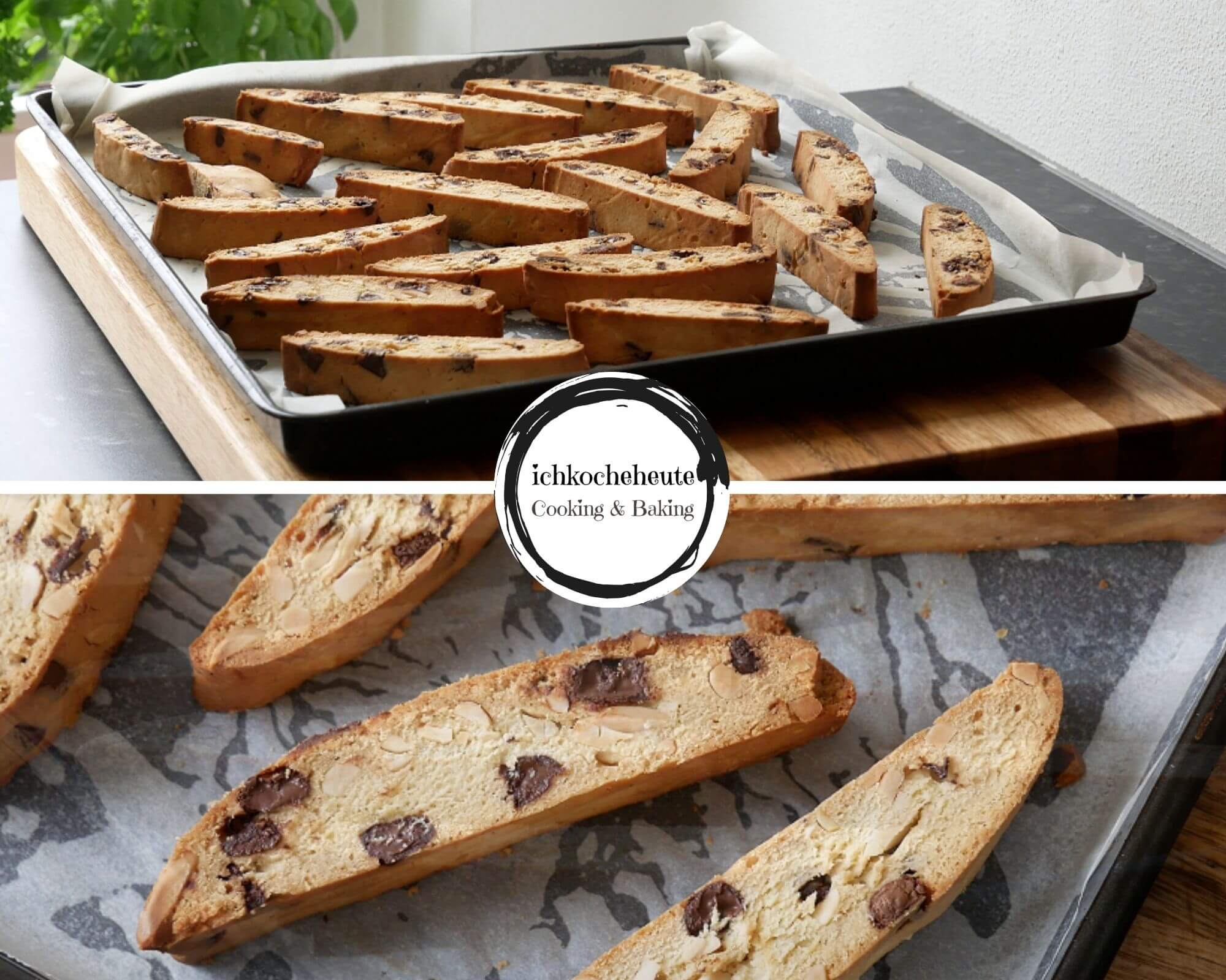 Chocolate Chip Cantuccini Cookies