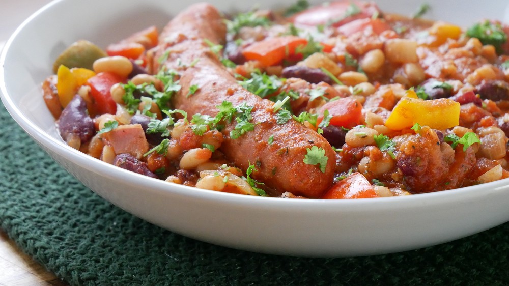 Hearty Bean Stew with 