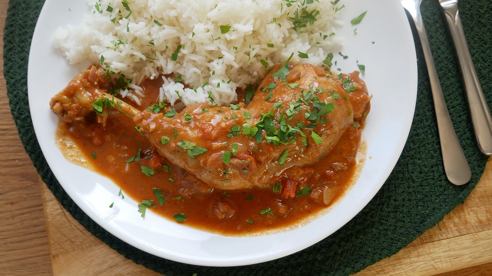 "Madras" Chicken with Rice