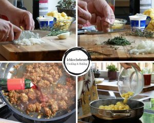 Gnocchi "Al Forno" mit Hackfleisch Sauce Vorbereiten