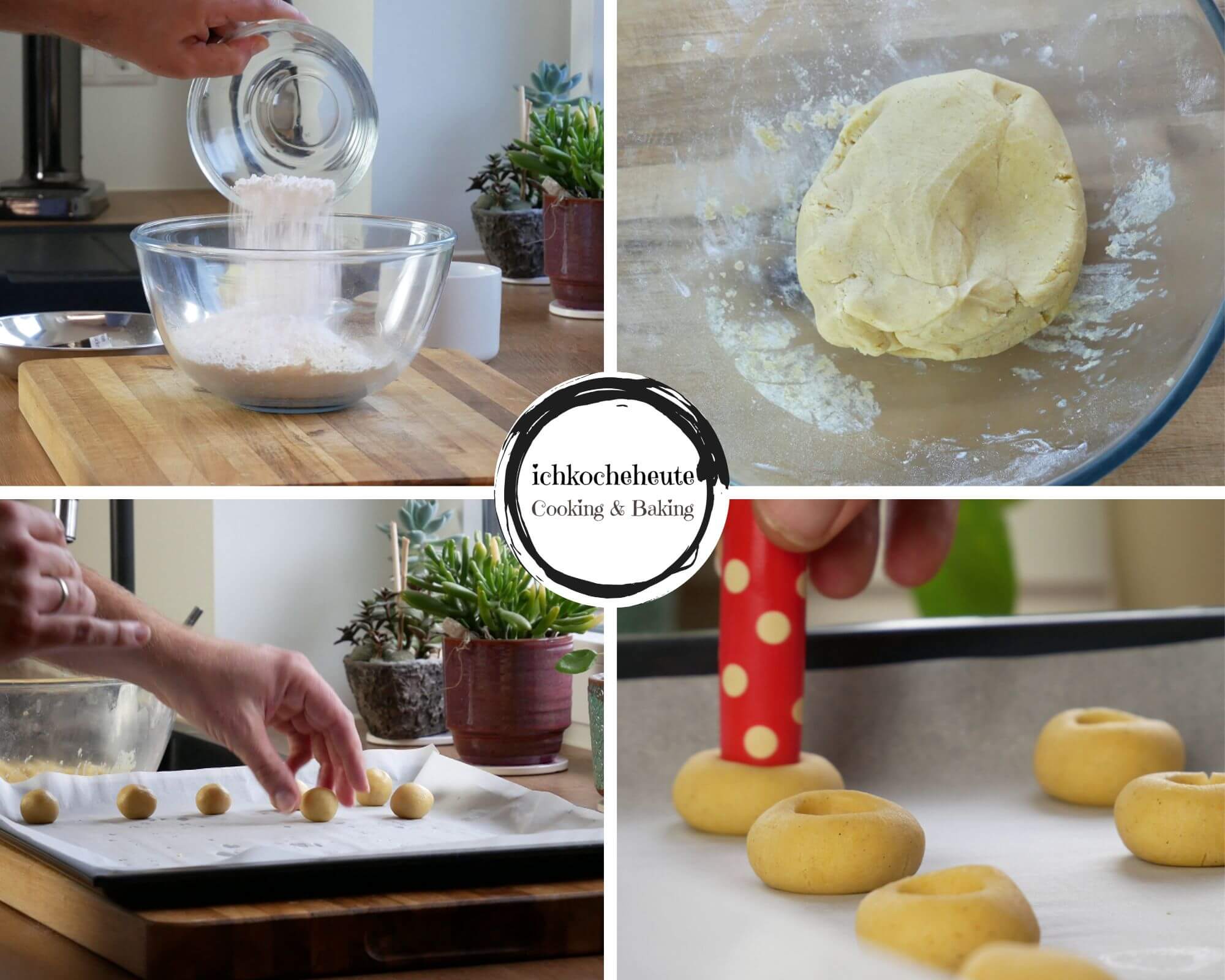 Preparing & Shaping Cookie Dough