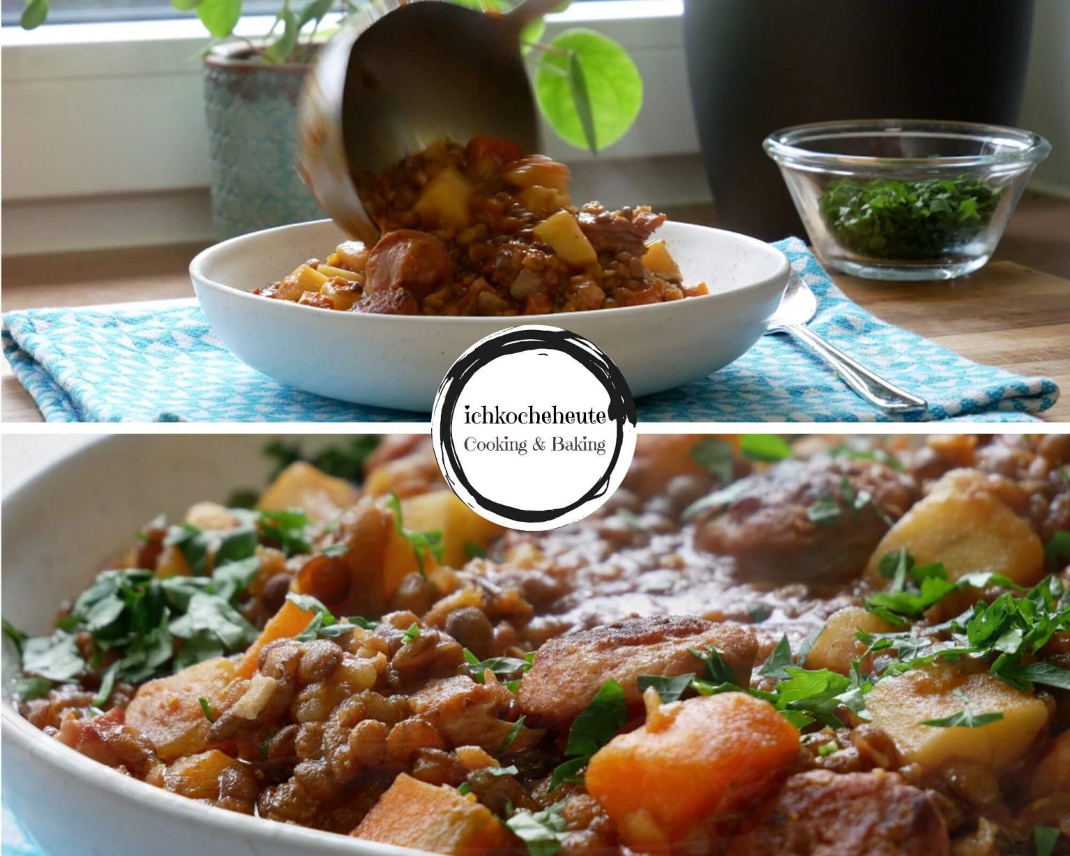 Spanischer Linseneintopf mit Chorizo (&amp;quot;Lentejas con Chorizo ...