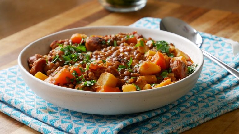 Spanischer Linseneintopf mit Chorizo (&amp;quot;Lentejas con Chorizo ...