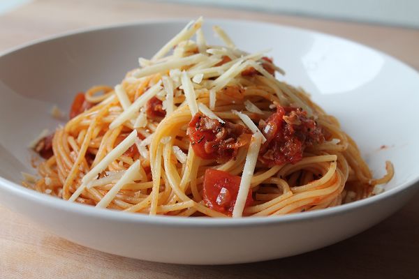 Spaghetti All’Arrabbiata